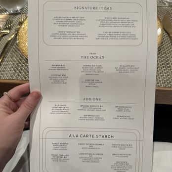Perch Rooftop Dining - Menu - Steakhouses Near Me - Jamestown, California