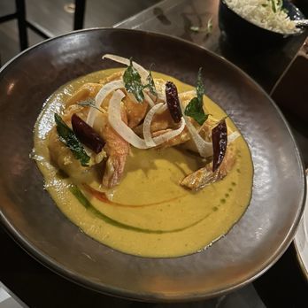 Saffron Modern Indian Dining - Shrimp Alleppey Curry - Indian Near Me - Milwaukee, Wisconsin Saffron Modern Indian Dining - Shrimp Alleppey Curry - Indian Near Me - Milwaukee, Wisconsin
