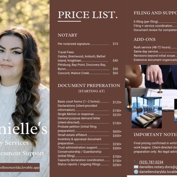 Danielle’s Notary Services - Notaries Near Me - Oakley, California Danielle’s Notary Services - Notaries Near Me - Oakley, California