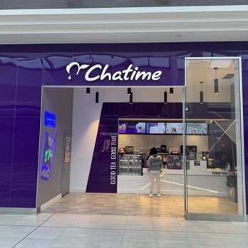 Chatime - Front of bubble tea stall~ - Bubble Tea Near Me - Richmond, British Columbia