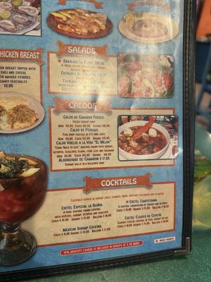 Menu photo 7 Mariscos La Playa Española, NM