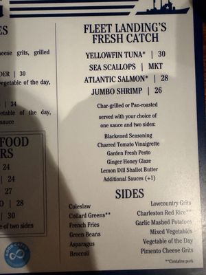 Menu photo 3 Fleet Landing Restaurant & Raw Bar Charleston, SC Menu photo 3 Fleet Landing Restaurant & Raw Bar Charleston, SC