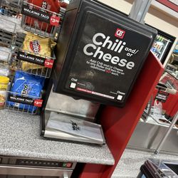 QuikTrip - Chili and cheese is available.