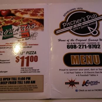 Pitcher's Pub - 09/20 - Pubs Near Me - Madison, Wisconsin Pitcher's Pub - 09/20 - Pubs Near Me - Madison, Wisconsin