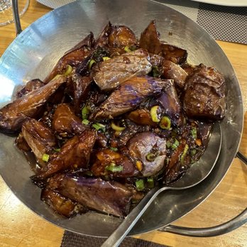 Red Pepper Sichuan Bistro - 1130. Eggplant with Garlic Sauce - Szechuan Near Me - Towson, Maryland