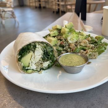 Carrot Express - Liv Wrap and Ancient Grains Salad - Salad Near Me - Hollywood, Florida