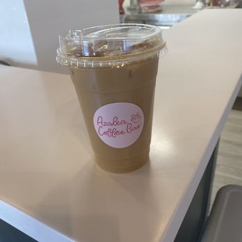 Azalea Coffee Bar - Iced Justice made with oatmilk - Coffee & Tea Near Me - Columbia, South Carolina