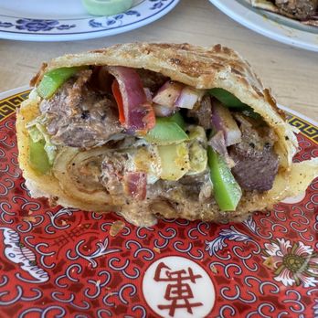 Jubba - Jubba Beef Wrap (inside) - African Near Me - San Jose, California Jubba - Jubba Beef Wrap (inside) - African Near Me - San Jose, California
