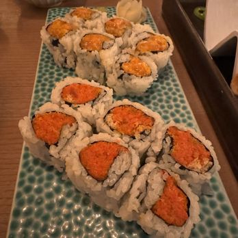 Mikado - Spicy Crunchy Salmon Roll Spicy Crunchy Tuna Roll - Sushi Bars Near Me - New York, New York