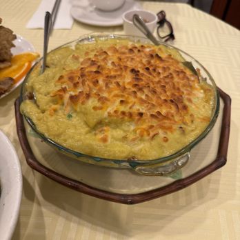 Sun Bo Kong Vegetarian Restaurant - Baked Fried Rice with Pumpkin and Cheese - Vegetarian Near Me - Vancouver, British Columbia