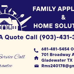 Family Appliance Repairs & Home Solutions