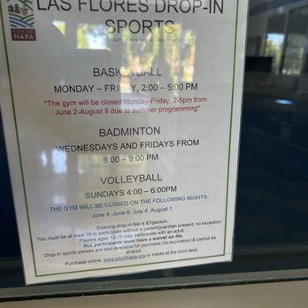 Las Flores Community Center - Amateur Sports Teams Near Me - Napa, California Las Flores Community Center - Amateur Sports Teams Near Me - Napa, California