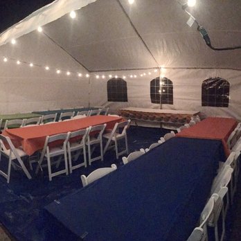 Chikilin Jumpers - Came out the night before to set up our tent awesome service will definitely refer to friends and family thank you! - Party Equipment Rentals Near Me Chikilin Jumpers - Came out the night before to set up our tent awesome service will definitely refer to friends and family thank you! - Party Equipment Rentals Near Me