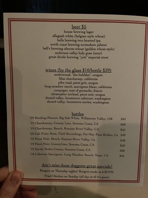 Menu photo 5 The Beagle Pittsboro, NC