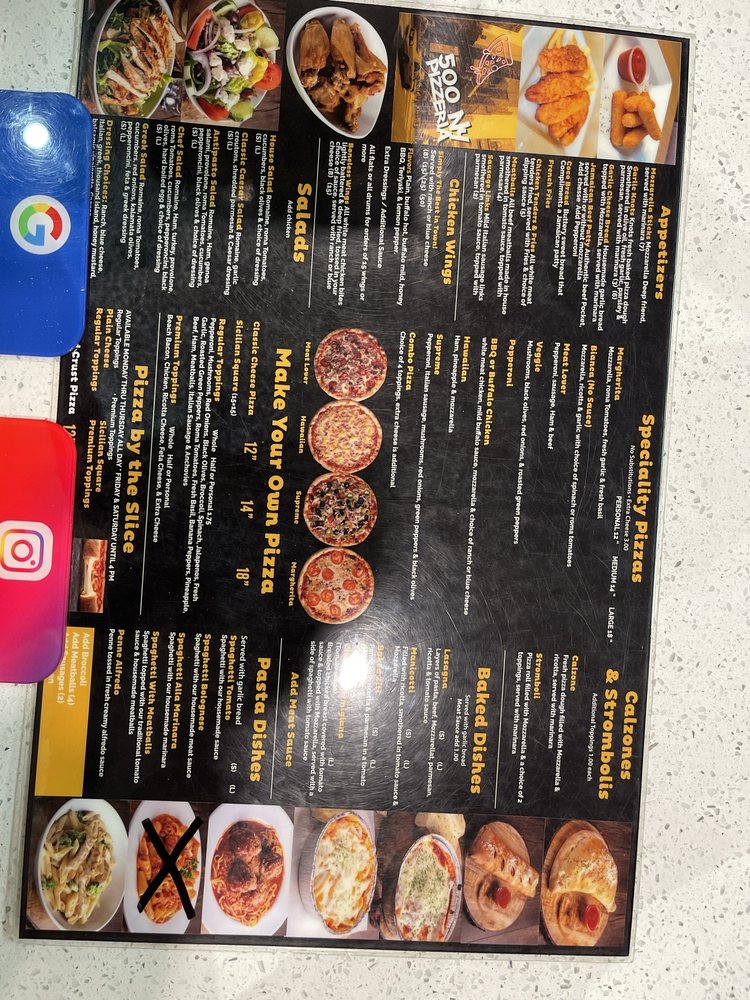 500 Degrees New York Style Pizzeria - South Blvd