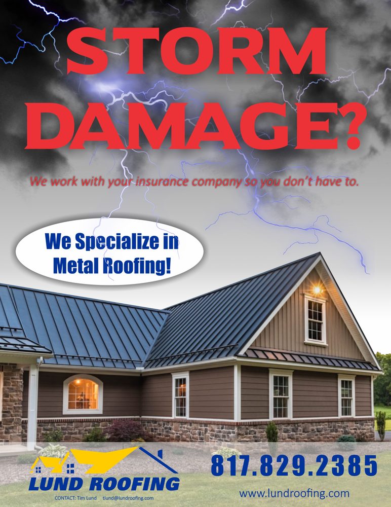 Slide of Lund Roofing