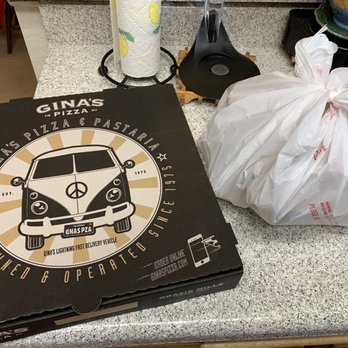 Gina's Pizza - As picked up. - Italian Near Me - Costa Mesa, California