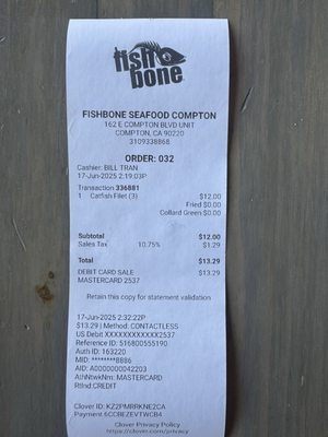 Fishbone Seafood by null