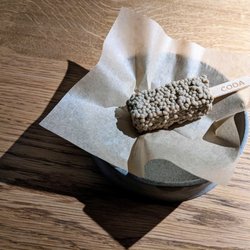 CODA - 07/09/22 Caviar Popsicle - Ossetra Caviar, Jasmin Sturis, Jerusalem Artichoke Ice Cream