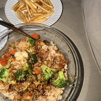 Golden Bowl - Rice bowl and fries - Asian Fusion Near Me - Covina, California