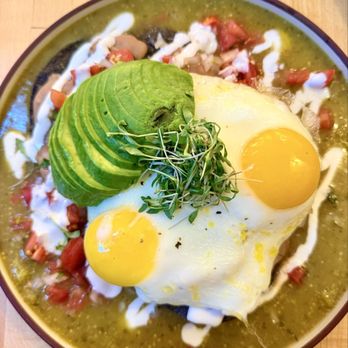 Eggy’s Neighborhood Kitchen - Huevos Rancheros (No Cotija Cheese) - Breakfast & Brunch Near Me - Berkeley, California