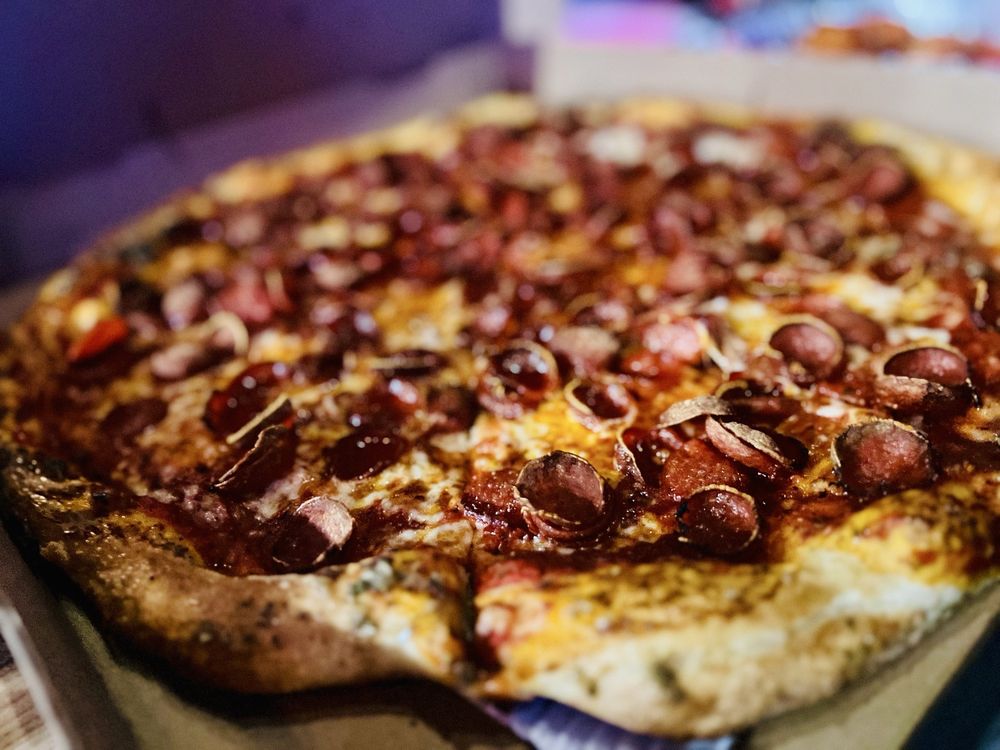 Food from Slasher Pizza