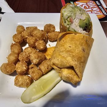 DJ's Dugout - California Wrap with tots - American Near Me - Bellevue, Nebraska