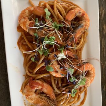 Cipriano's Kitchen - kauai shrimp bucatini - Italian Near Me - Waimea, Hawaii