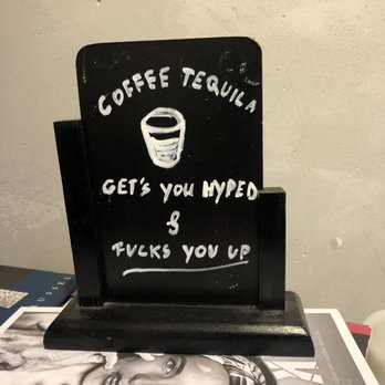 Li O Lait - Advert for a drink on their "Good Spirit" a very cheap price for Tequila. - Coffee & Tea Near Me - Bruges, VWV