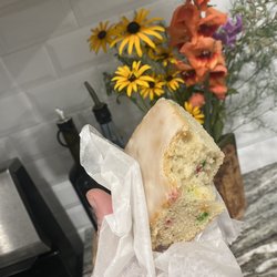 Rowhouse Grocery - Funfetti cake from Rowhouse- vegan