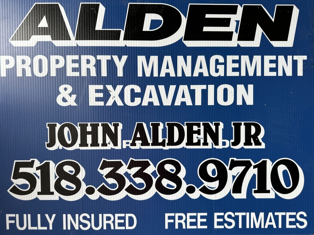 ALDEN PROPERTY MANAGEMENT & EXCAVATION Updated September 2024