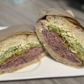 The Olive Market - Delicious roast beef sandwich on focaccia with the fixings - Delis Near Me - Pleasanton, California The Olive Market - Delicious roast beef sandwich on focaccia with the fixings - Delis Near Me - Pleasanton, California