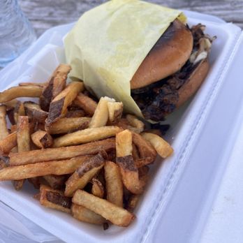 BigKat Burgers - Mushroom Swiss and fries - Burgers Near Me - Forth Worth, Texas BigKat Burgers - Mushroom Swiss and fries - Burgers Near Me - Forth Worth, Texas