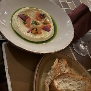 Talia Kitchen - Ronnie's focaccia & whipped fresh ricotta - Bars Near Me - Murrieta, California