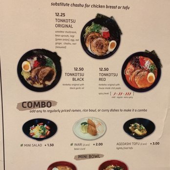 Dashiwa Ramen - Menu - Ramen Near Me - Arcadia, California