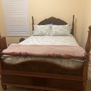 MTZ Restoration - Completed 4 poster bed - Refinishing Services Near Me - Spring, Texas