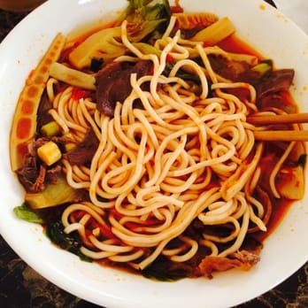 Kung Fu Noodle - Spicy beef noodles (medium spiciness) - Szechuan Near Me - Tucson, Arizona