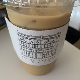 Iced honey fig latte Iced honey fig latte