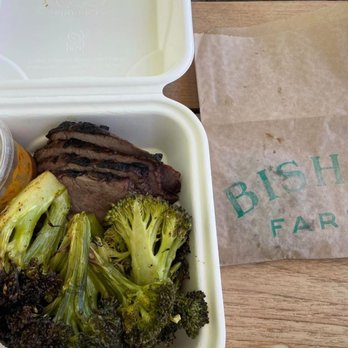 Bishop Farms - tri-tip and brocolli - New American Near Me - San Ramon, California Bishop Farms - tri-tip and brocolli - New American Near Me - San Ramon, California