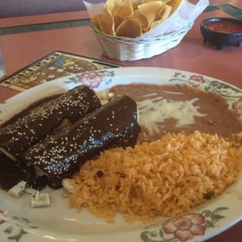 Puerto Vallarta - Chicken enchiladas with a mole sauce - Mexican Near Me - Middletown, Connecticut