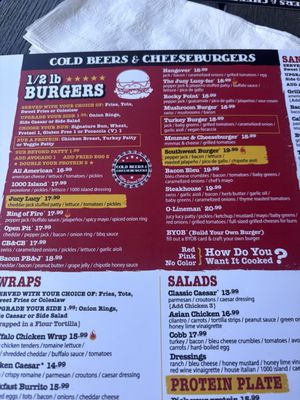 Menu photo 2 Cold Beers & Cheeseburgers Surprise, AZ Menu photo 2 Cold Beers & Cheeseburgers Surprise, AZ