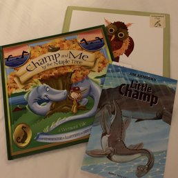 Champ the lake monster in Lake Champlain