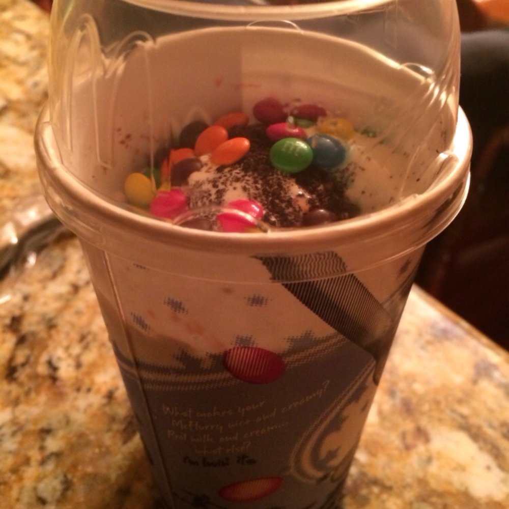 McDonald's - Most PITIFUL excuse for a Mcflurry I've ever seen. - Burgers Near Me - Los Angeles, California