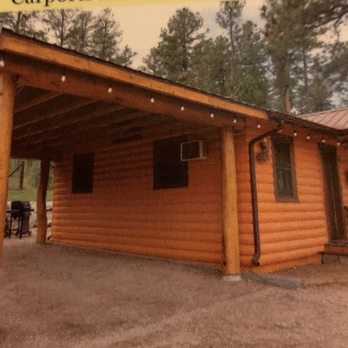 Restmore Inn - Carport for cabin - Vacation Rentals Near Me - Custer, South Dakota