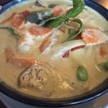 Andaman Asian Bistro - Shrimp Green Curry ... the best I've had in St. Augustine. - Sushi Bars Near Me - St. Augustine, Florida