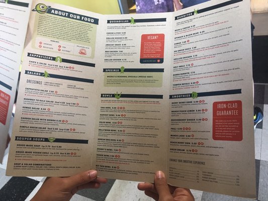 Menu photo 4 Laughing Planet Eugene, OR