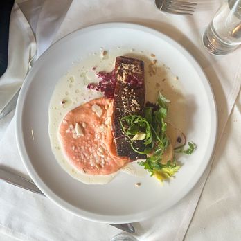 Scampo - Glazed Grilled Salmon* - Italian Near Me - Boston, Massachusetts