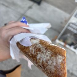 Levain Bakery - Back Bay, Boston - Baguette With Butter and Jam