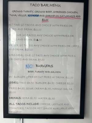 Menu photo 1 Taco Bar Los Angeles, CA Menu photo 1 Taco Bar Los Angeles, CA