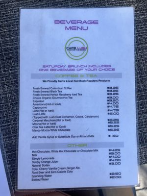 Menu photo 7 Cafe Lush Albuquerque, NM
